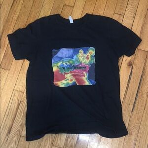 Brockhampton I'll Be There Tour Black Graphic T-Shirt + Colorful Infrared Design